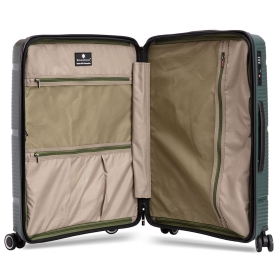 Walizka podróżna na kółkach duża 100 l polipropylen TSA Snowball A94103