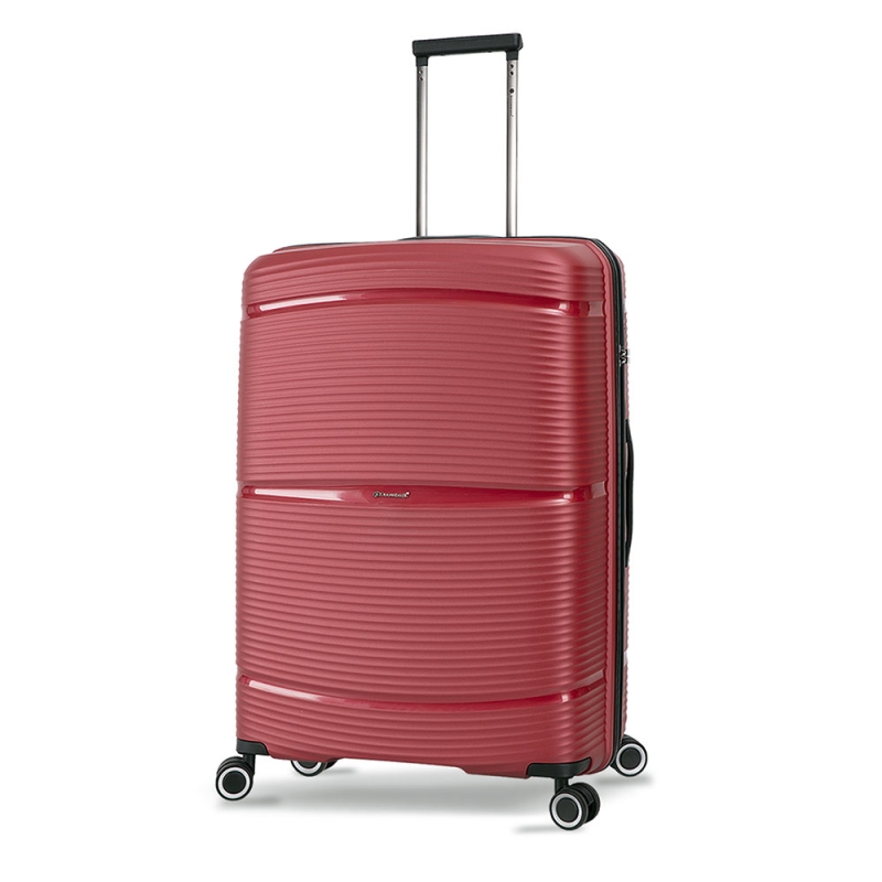 Walizka podróżna na kółkach duża 100 l polipropylen TSA Snowball A94103