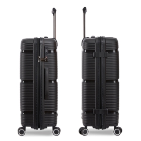 Walizka podróżna na kółkach duża 100 l polipropylen TSA Snowball A94103