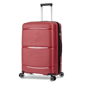 Walizka podróżna na kółkach średnia 70 l polipropylen TSA Snowball A94103