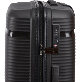 Walizka podróżna na kółkach średnia 70 l polipropylen TSA Snowball A94103