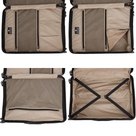 Walizka podróżna na kółkach średnia 70 l polipropylen TSA Snowball A94103