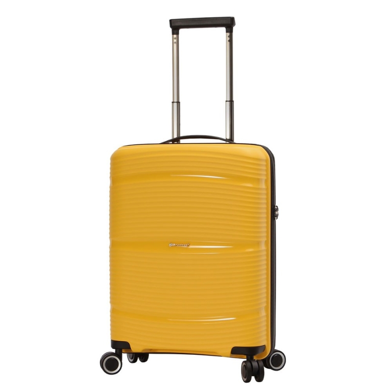 Walizka podróżna na kółkach średnia 70 l polipropylen TSA Snowball A94103