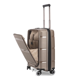 Walizka podróżna na kółkach mała do samolotu polipropylen A94103