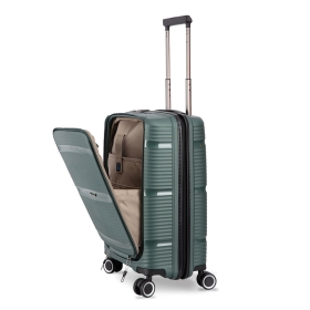 Walizka podróżna na kółkach mała do samolotu polipropylen A94103