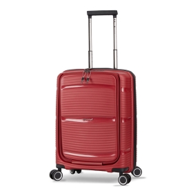 Walizka podróżna na kółkach mała do samolotu polipropylen A94103