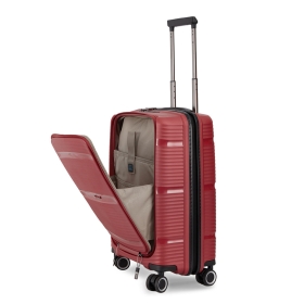 Walizka podróżna na kółkach mała do samolotu polipropylen A94103