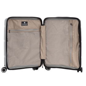 Walizka podróżna na kółkach mała do samolotu polipropylen A94103