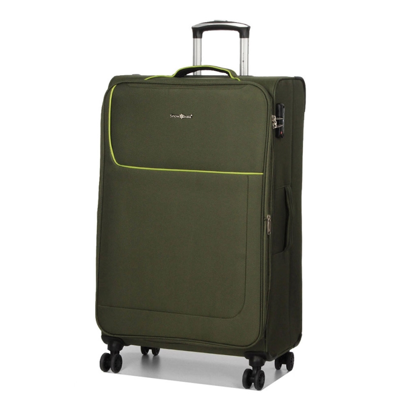 Walizka podróżna na 4 kółkach duża materiałowa 100l TSA Snowball 22204