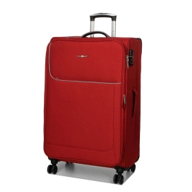 Walizka podróżna na 4 kółkach duża materiałowa 100l TSA Snowball 22204