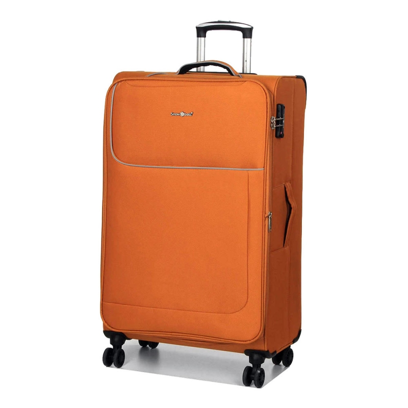 Walizka podróżna na 4 kółkach duża materiałowa 100l TSA Snowball 22204