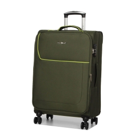 Walizka podróżna na 4 kółkach średnia miękka 80l TSA Snowball 22204