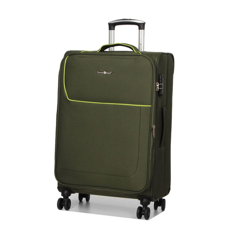 Walizka podróżna na 4 kółkach średnia miękka 80l TSA Snowball 22204