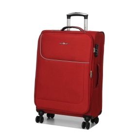 Walizka podróżna na 4 kółkach średnia miękka 80l TSA Snowball 22204