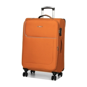 Walizka podróżna na 4 kółkach średnia miękka 80l TSA Snowball 22204