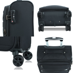 Mała walizka podróżna kabinowa bagaż podręczny 45x35x20 EasyJet 21505