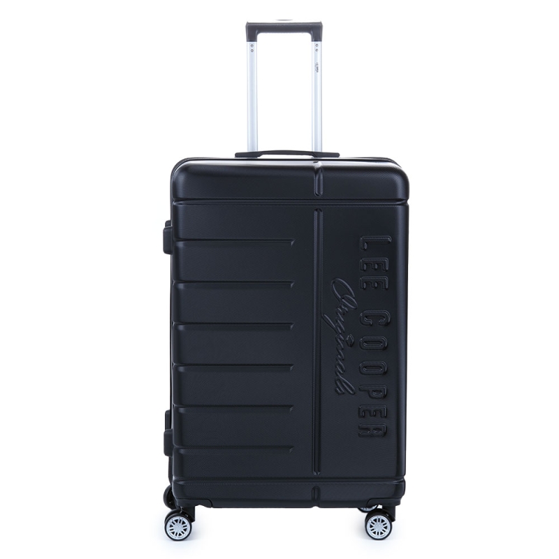Walizka podróżna duża na 4 kółkach ABS 100l TSA Lee Cooper LC33303