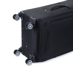 Walizka podróżna na kółkach duża materiałowa XXL TSA 150l 621