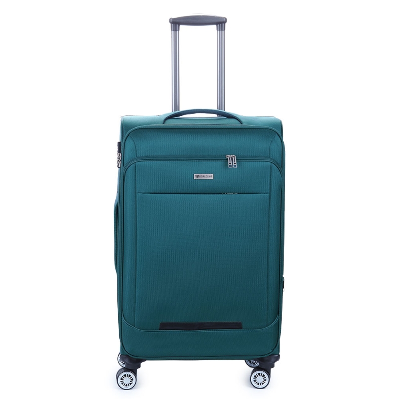 Walizka podróżna na kółkach duża materiałowa z poszerzeniem TSA 100l 621