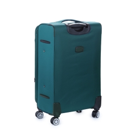 Walizka podróżna na kółkach duża materiałowa z poszerzeniem TSA 100l 621