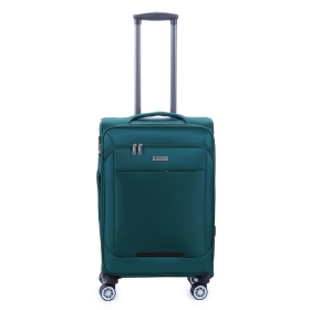 Walizka podróżna średnia na kółkach materiałowa 80l TSA 621