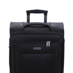 Walizka podróżna średnia na kółkach materiałowa 80l TSA 621