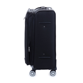 Walizka podróżna średnia na kółkach materiałowa 80l TSA 621