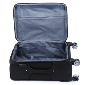 Walizka podróżna średnia na kółkach materiałowa 80l TSA 621