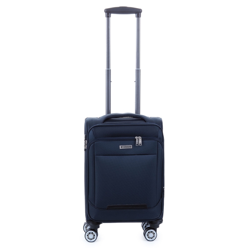 Mała walizka podróżna na kółkach kabinowa 50x40x23 TSA 40l 621