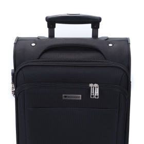 Mała walizka podróżna na kółkach kabinowa 50x40x23 TSA 40l 621