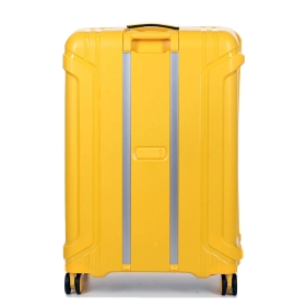 Walizka podróżna na zatrzaski duża polipropylen 100 l TSA Airtex 645