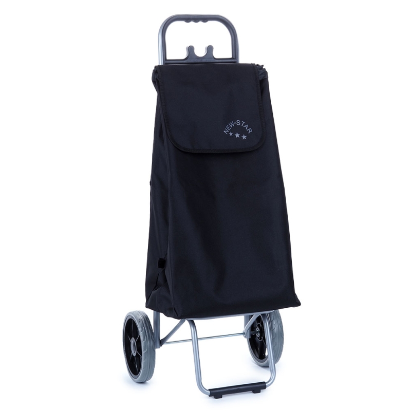 Wózek na zakupy, torba na dużych kółkach poszerzana 80l New Star 101