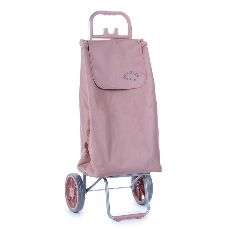 Wózek na zakupy, torba na dużych kółkach poszerzana 80l New Star 101