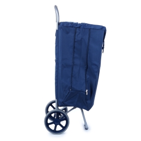 Wózek na zakupy, torba na dużych kółkach poszerzana 80l New Star 101