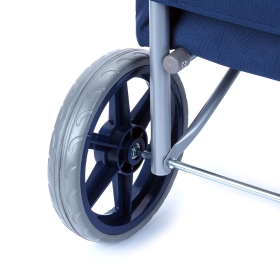 Wózek na zakupy, torba na dużych kółkach poszerzana 80l New Star 101