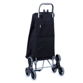 Wózek na zakupy trójkołowy, torba na kółkach na schody 80l New Star 102