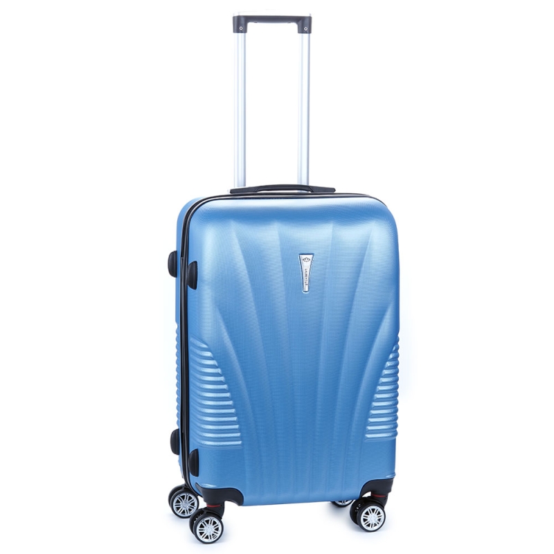 Walizka podróżna średnia na kółkach twarda ABS 60l Laurent 666A