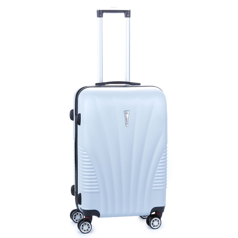 Walizka podróżna średnia na kółkach twarda ABS 60l Laurent 666A