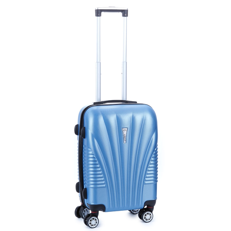 Walizka podróżna mała do samolotu twarda ABS 35l Laurent 666A