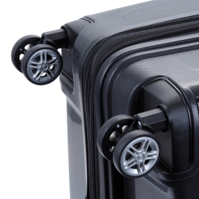 Walizka podróżna średnia na kółkach polipropynen 80l TSA Airtex 241