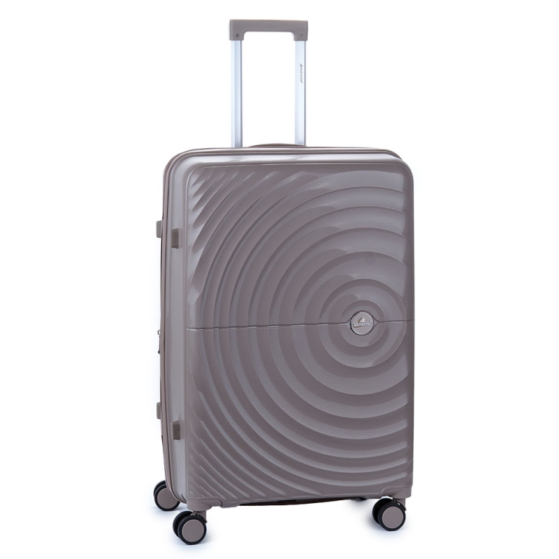 Walizka podróżna duża na kółkach twarda polipropylen 120l 42203