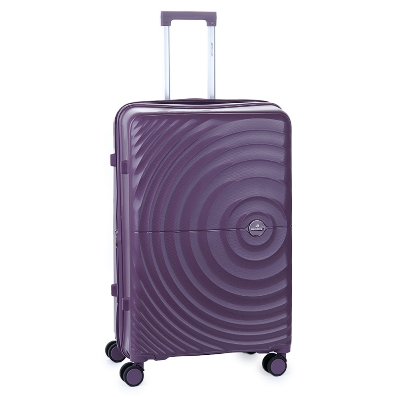 Walizka podróżna duża na kółkach twarda polipropylen 120l 42203