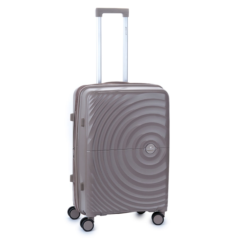 Walizka podróżna średnia na kółkach twarda polipropylen 80l 42203