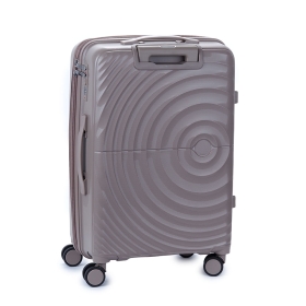 Walizka podróżna średnia na kółkach twarda polipropylen 80l 42203