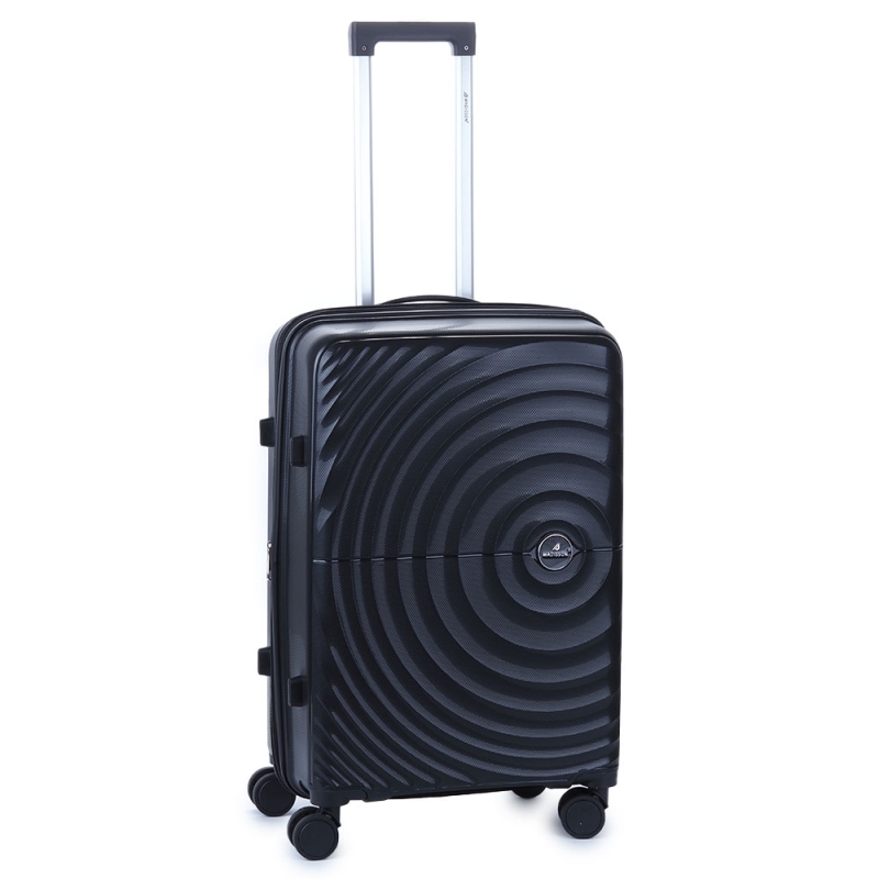 Walizka podróżna średnia na kółkach twarda polipropylen 80l 42203