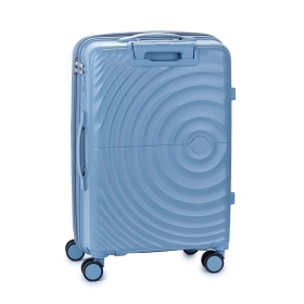 Walizka podróżna średnia na kółkach twarda polipropylen 80l 42203