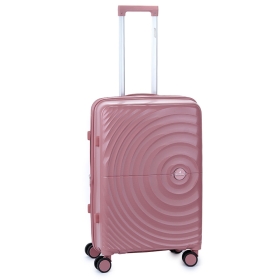 Walizka podróżna średnia na kółkach twarda polipropylen 80l 42203