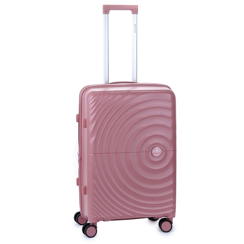 Walizka podróżna średnia na kółkach twarda polipropylen 80l 42203