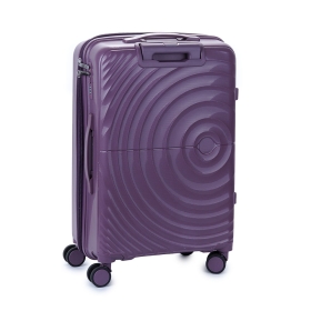 Walizka podróżna średnia na kółkach twarda polipropylen 80l 42203