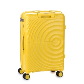 Walizka podróżna średnia na kółkach twarda polipropylen 80l 42203